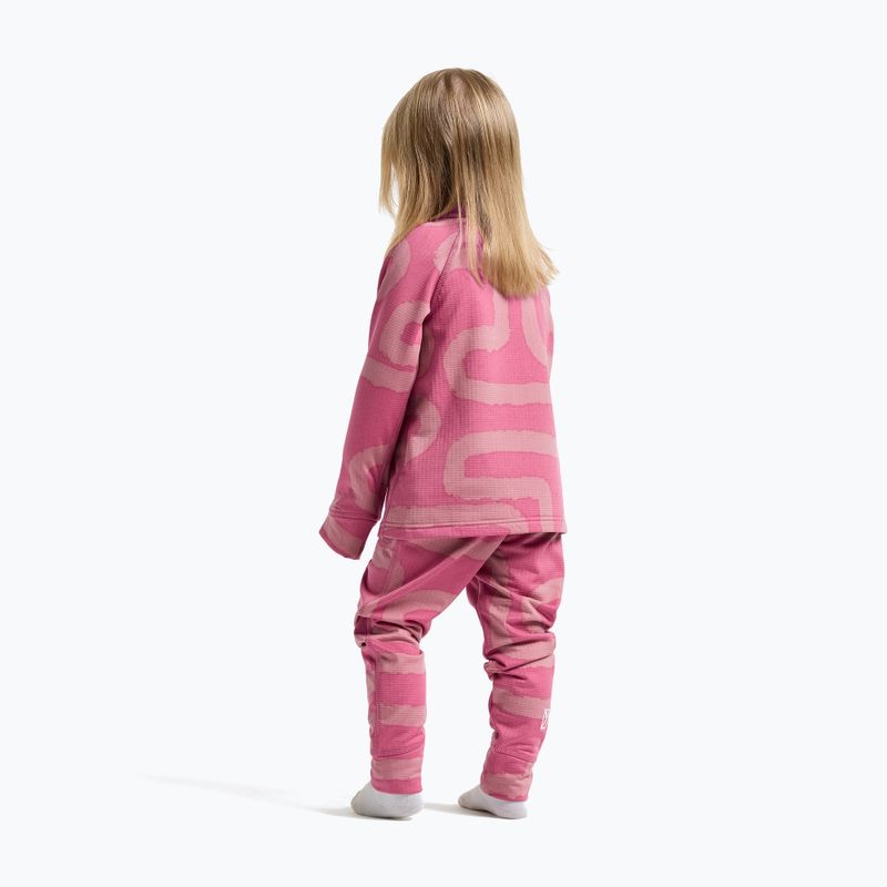 Kinder-Set Didriksons Jadis Pr 5 path heather pink 4