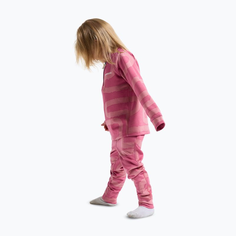 Kinder-Set Didriksons Jadis Pr 5 path heather pink 5