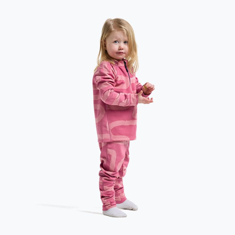 Kinder-Set Didriksons Jadis Pr 5 path heather pink 6