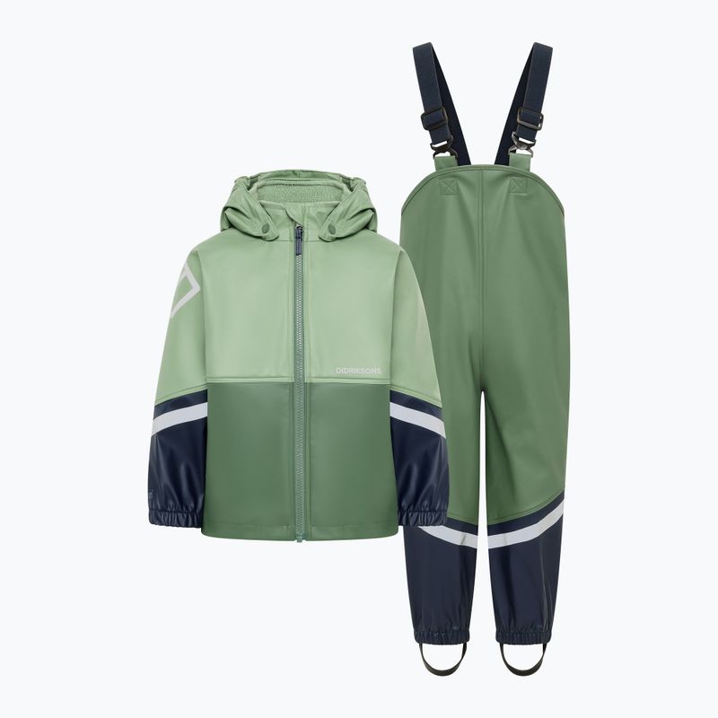 Kinder-Set Didriksons Waterman 12 sage green