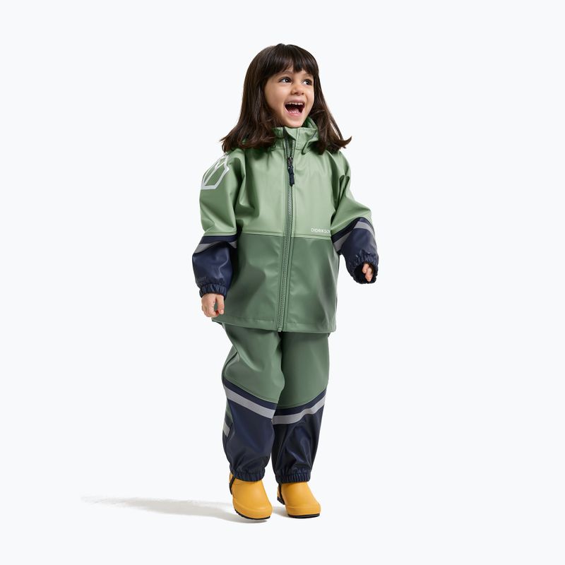 Kinder-Set Didriksons Waterman 12 sage green 3