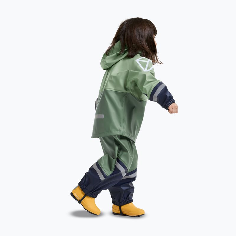 Kinder-Set Didriksons Waterman 12 sage green 6