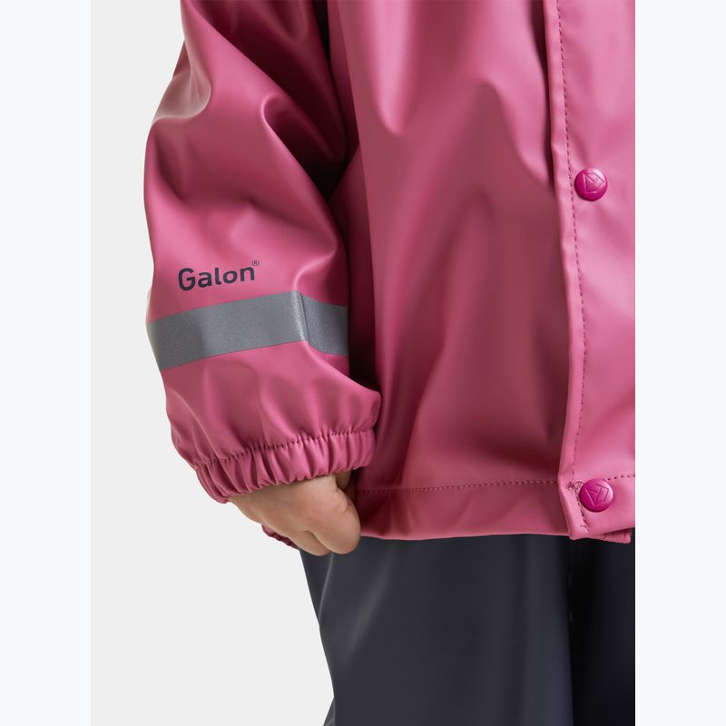 Kinder-Regenanzug Didriksons Slaskeman 4 heather pink 9