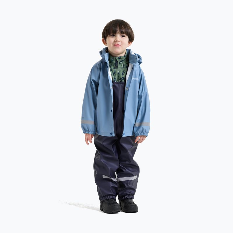 Kinder-Regenanzug Didriksons Slaskeman 4 winter blue 4