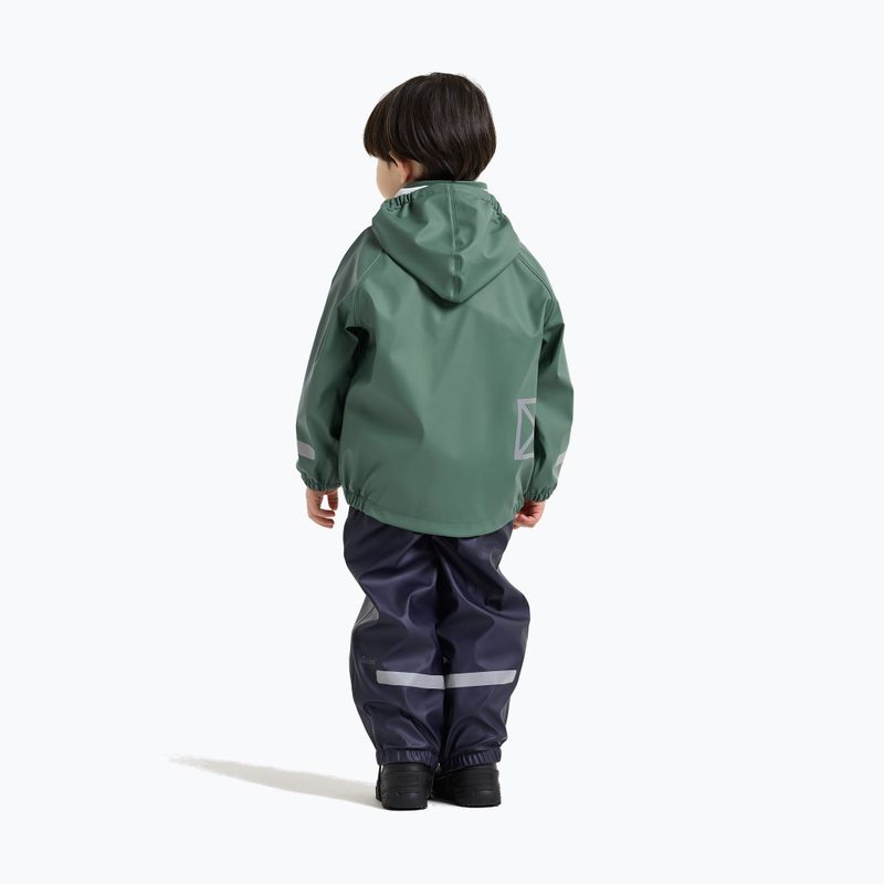 Kinder-Regenanzug Didriksons Slaskeman 4 dark moss 5
