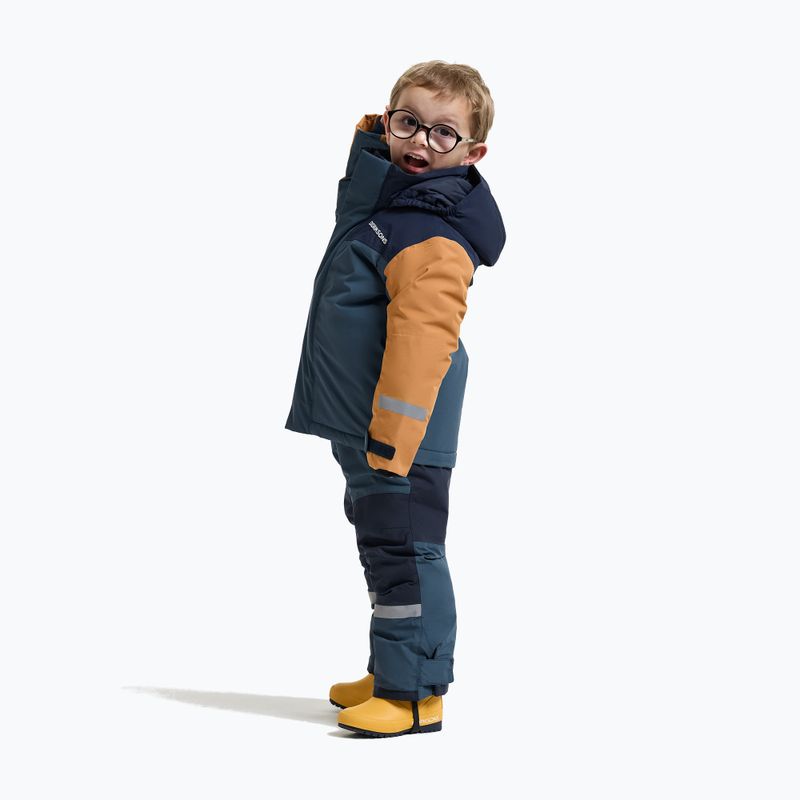 Kinder-Skianzug Didriksons Skare Multi mountain blue 3