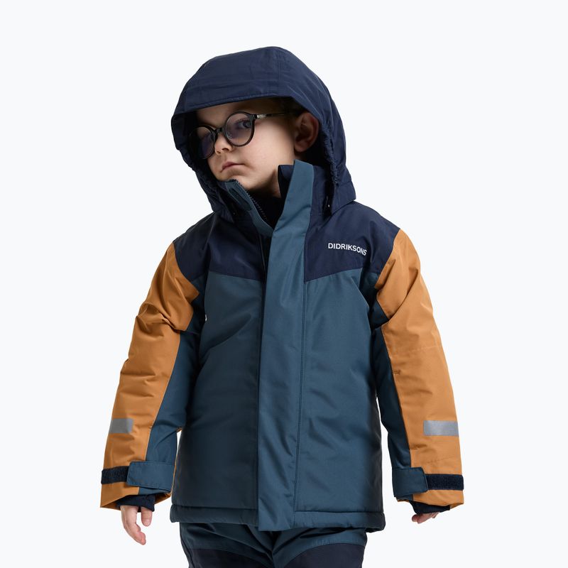 Kinder-Skianzug Didriksons Skare Multi mountain blue 6