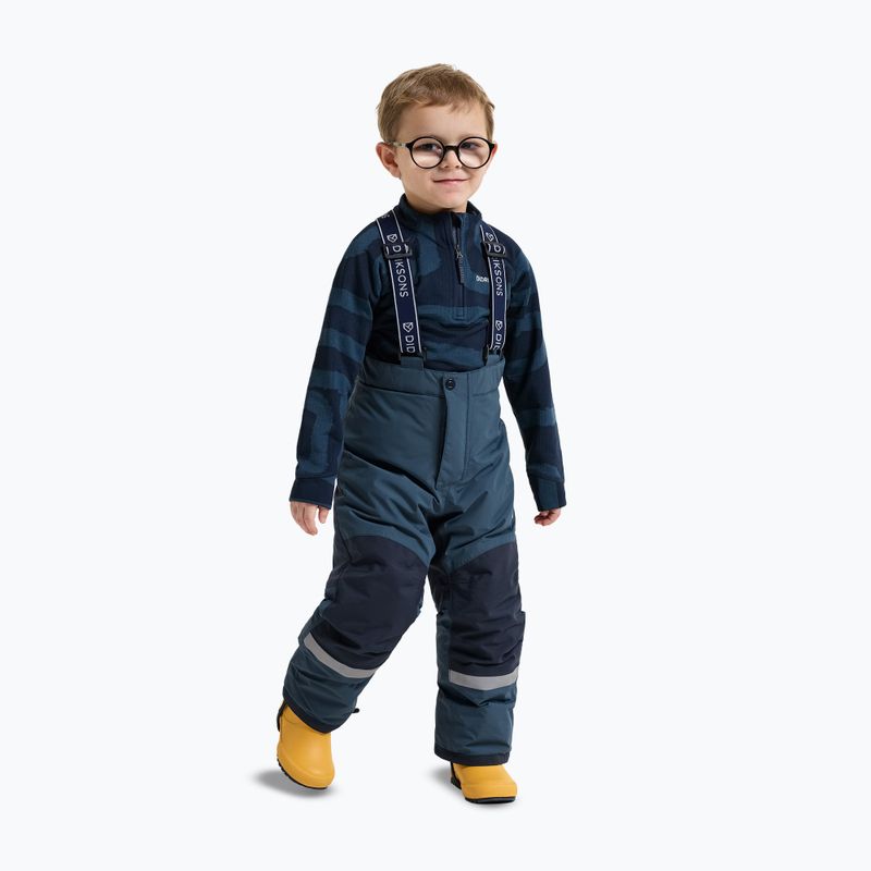 Kinder-Skianzug Didriksons Skare Multi mountain blue 8