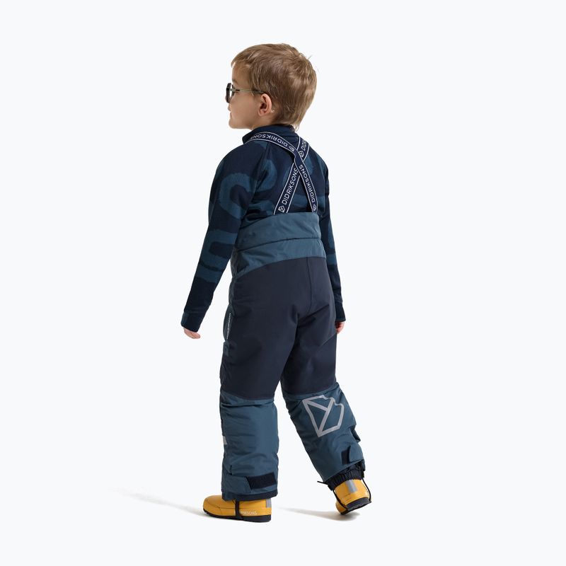 Kinder-Skianzug Didriksons Skare Multi mountain blue 9