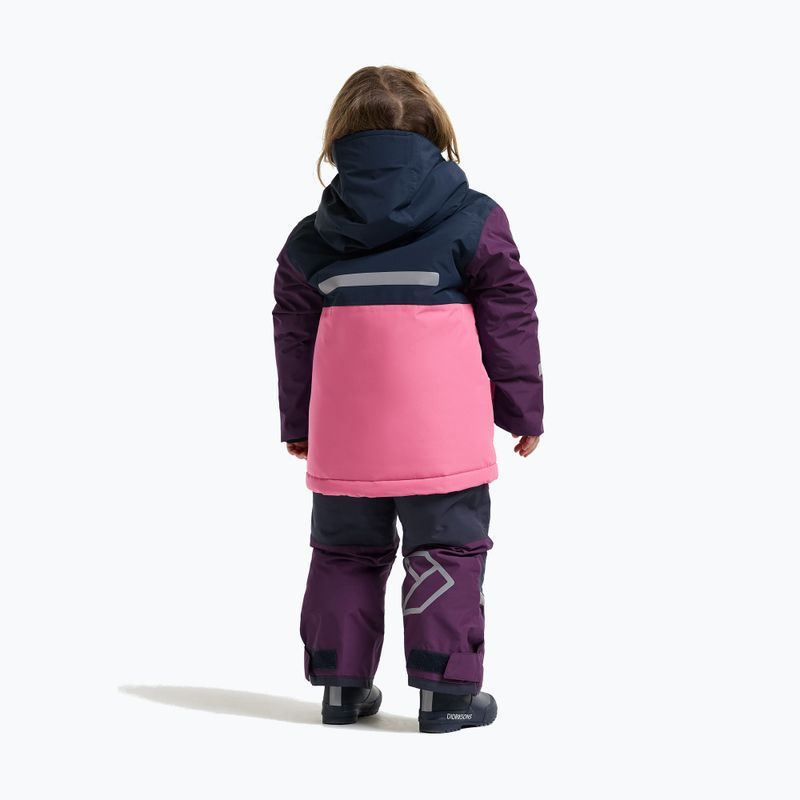 Kinder-Skianzug Didriksons Skare Multi northern purple 2