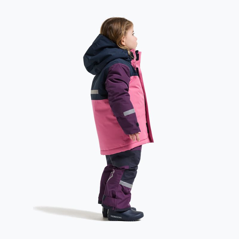 Kinder-Skianzug Didriksons Skare Multi northern purple 4