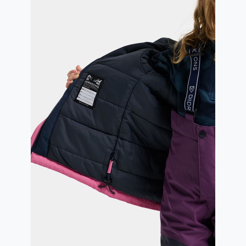 Kinder-Skianzug Didriksons Skare Multi northern purple 7