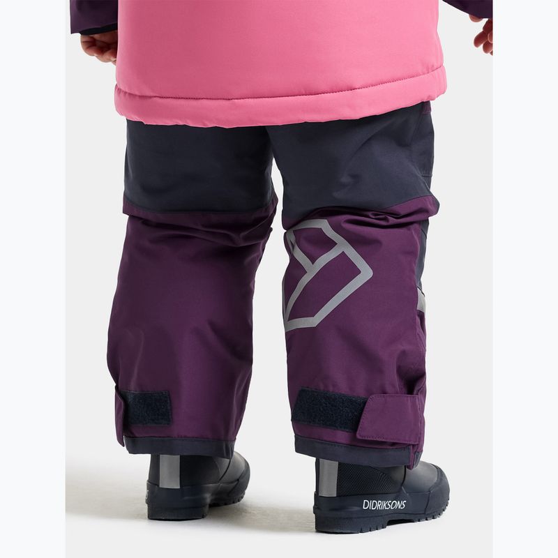 Kinder-Skianzug Didriksons Skare Multi northern purple 9