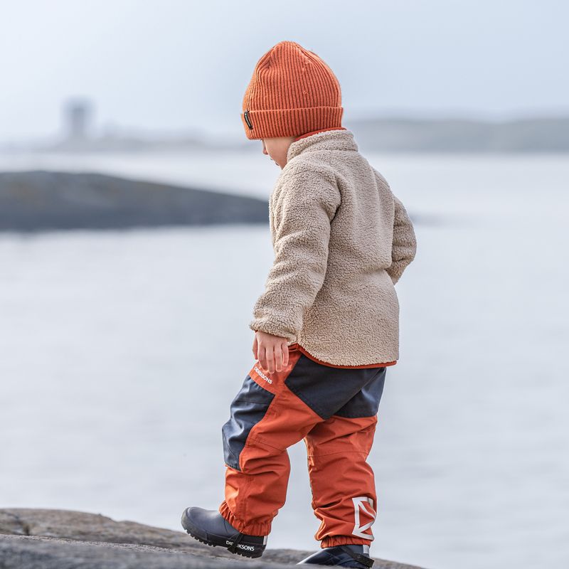 Kinder Fleecejacke Didriksons Gibbsc 2 Fz beach beige/rust 12