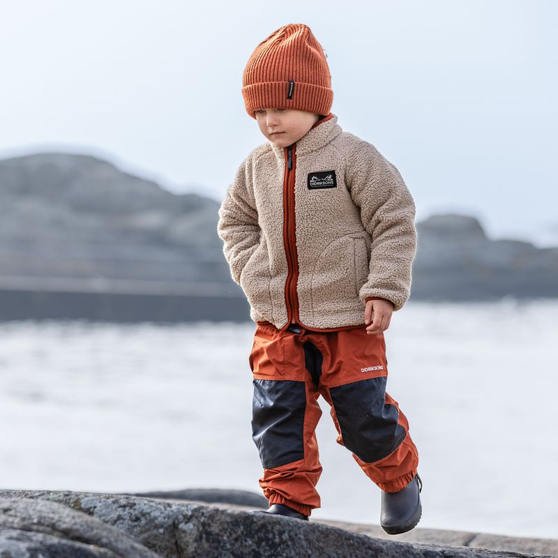 Kinder Fleecejacke Didriksons Gibbsc 2 Fz beach beige/rust 13