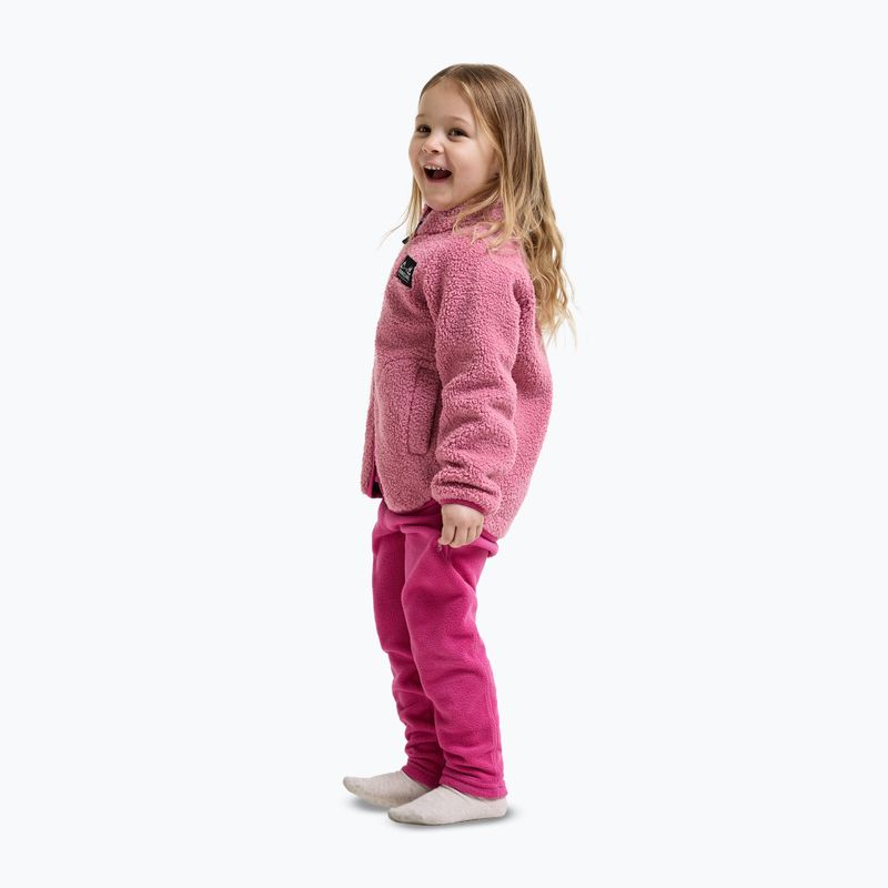 Kinder Fleecejacke Didriksons Gibbsc 2 Fz heather pink/cactus pink 4