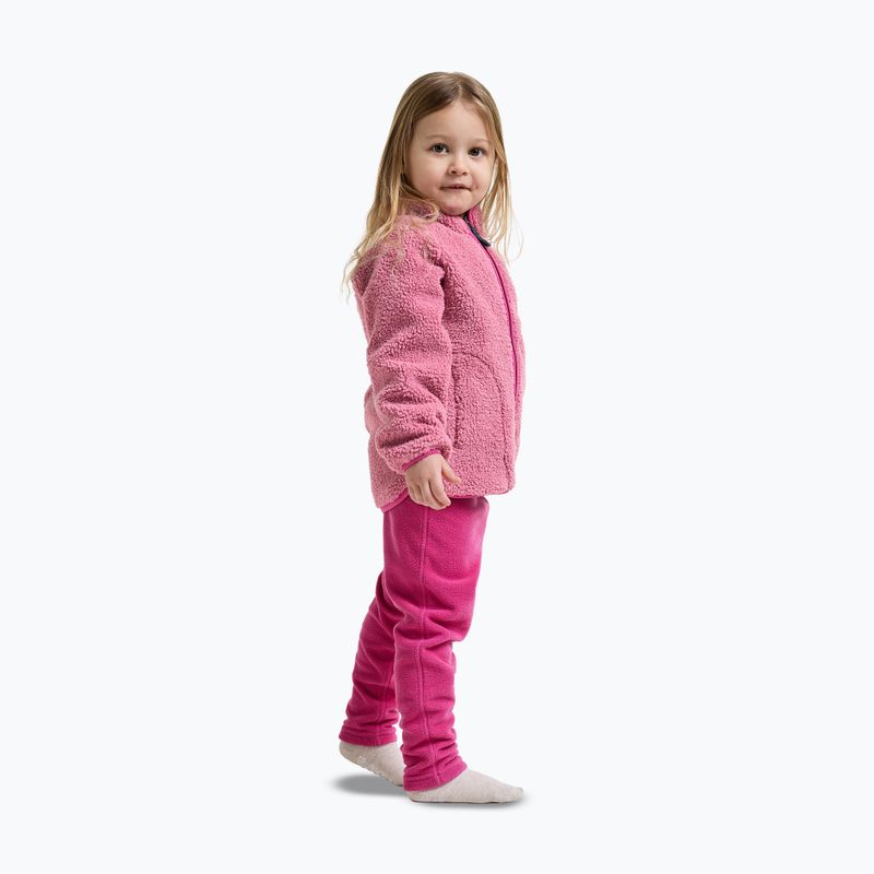 Kinder Fleecejacke Didriksons Gibbsc 2 Fz heather pink/cactus pink 6