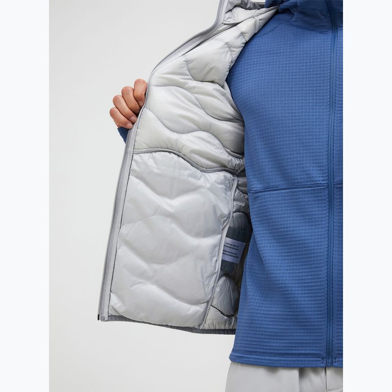 Herren-Daunenjacke Peak Performance Helium Down Hood lt grey/antarctica 4