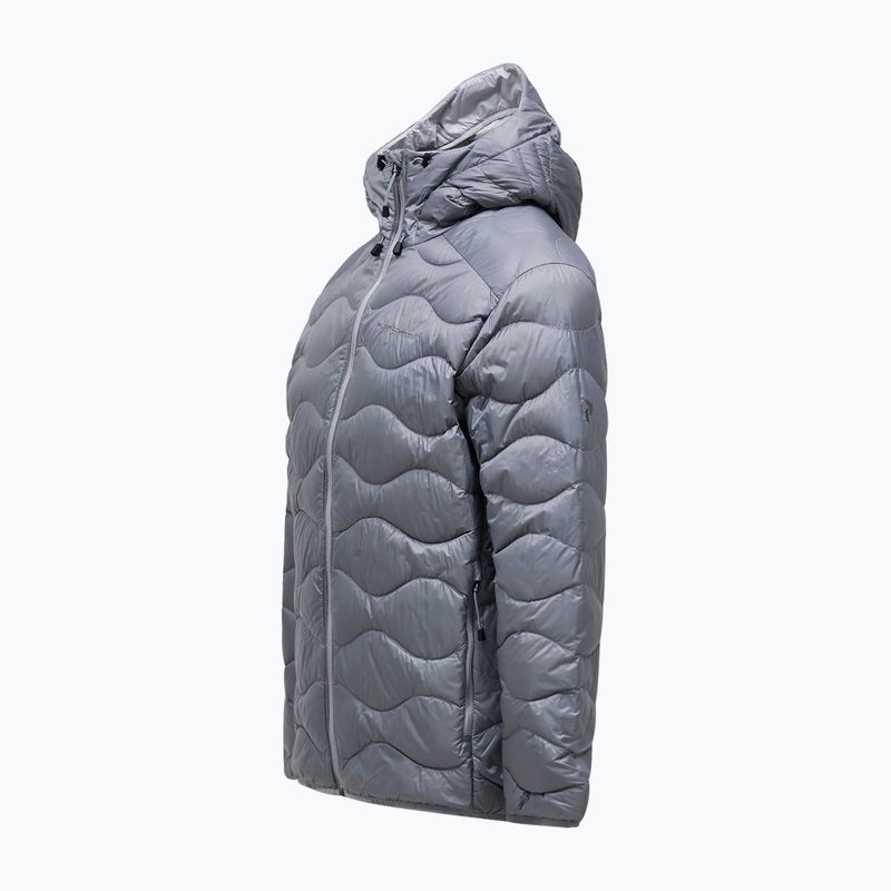 Herren-Daunenjacke Peak Performance Helium Down Hood lt grey/antarctica 7