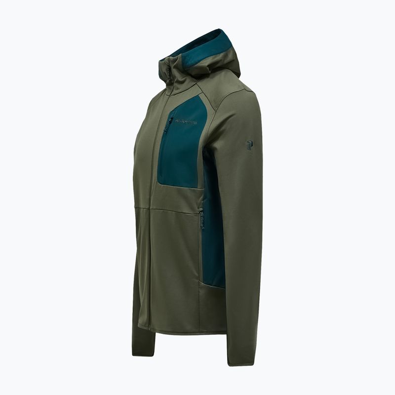 Herrenpullover Peak Performance Utility Light Zip pine needle/ponderosa pine 5