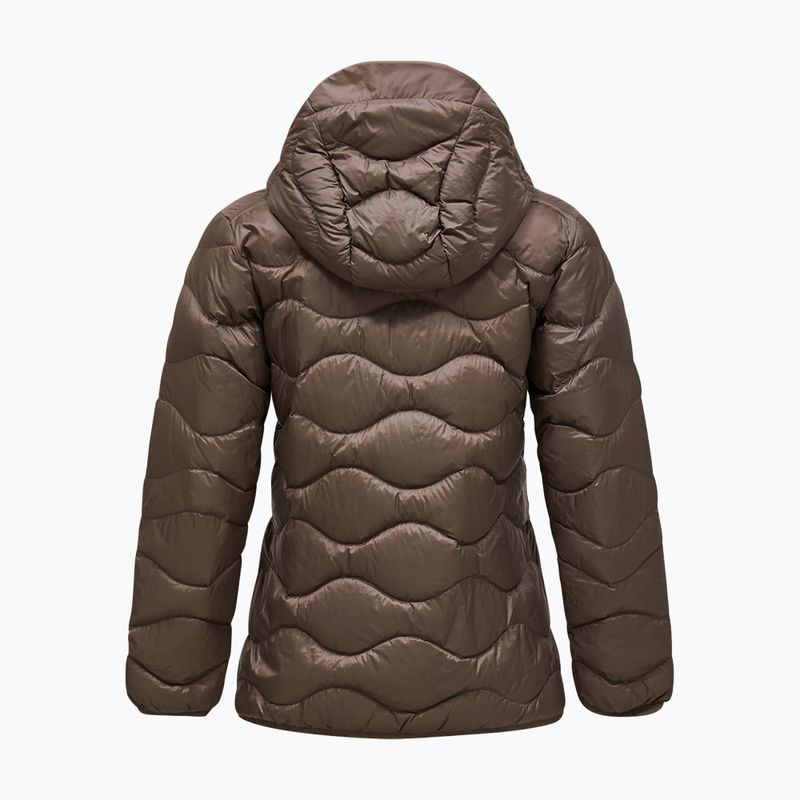 Damen-Daunenjacke Peak Performance Helium Down Hood terrain tan 7