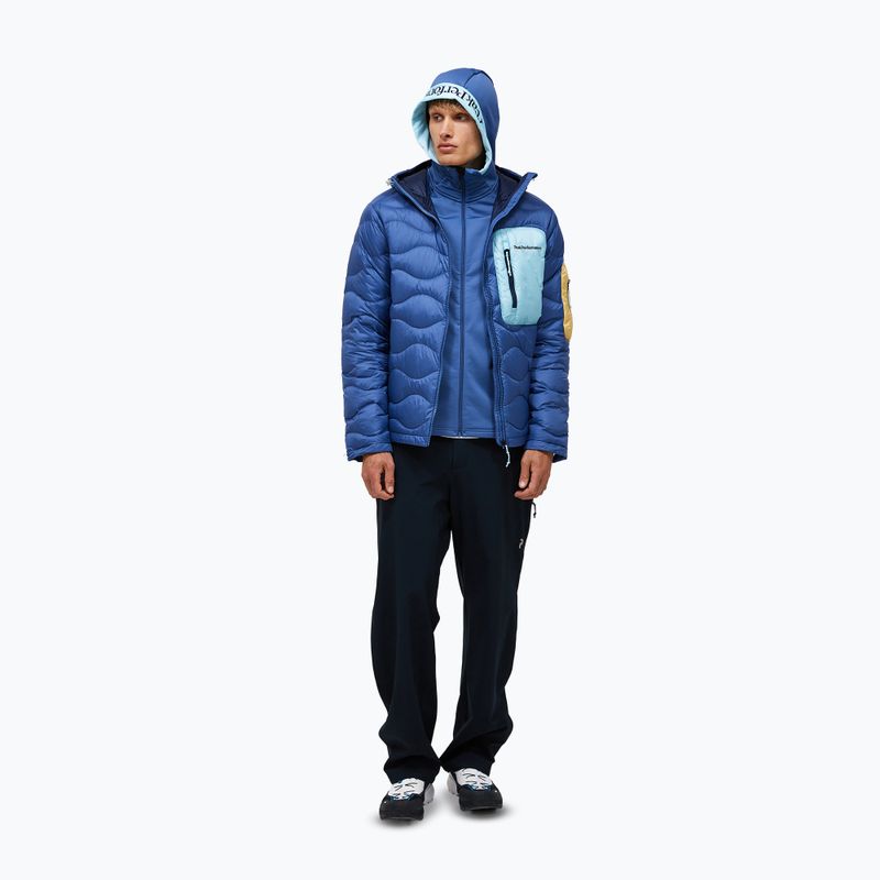 Herren-Daunenjacke Peak Performance Helium Utility Down Hood Summit Sky/Snowmelt 2