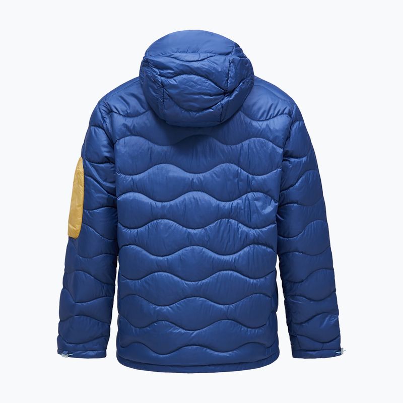 Herren-Daunenjacke Peak Performance Helium Utility Down Hood Summit Sky/Snowmelt 8