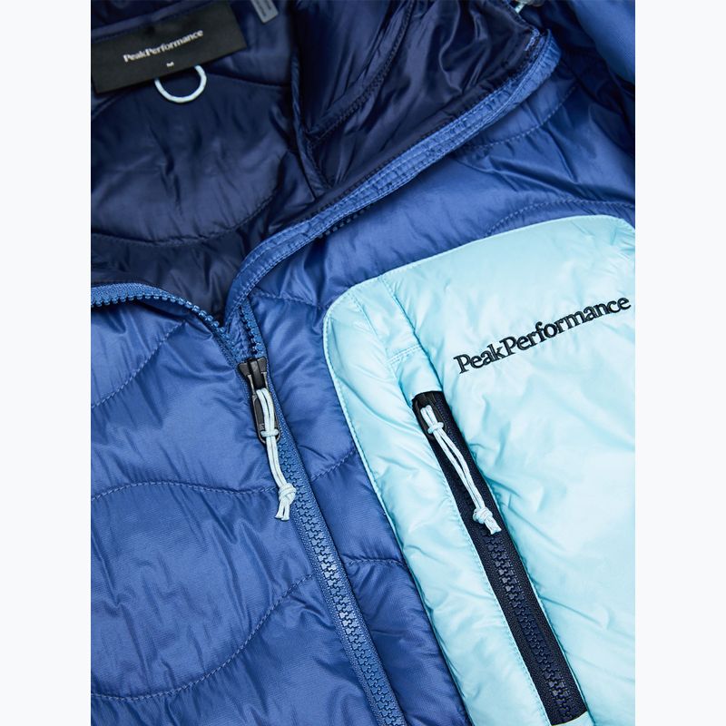 Herren-Daunenjacke Peak Performance Helium Utility Down Hood Summit Sky/Snowmelt 10