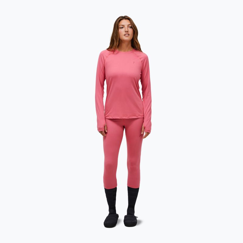 Damen-Funktionssweatshirt Peak Performance Spirit Crew mountain blush 2