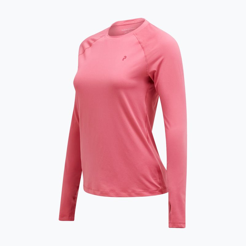 Damen-Funktionssweatshirt Peak Performance Spirit Crew mountain blush 5