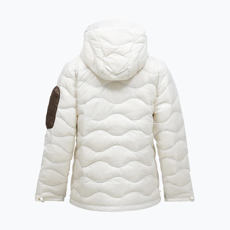 Damen-Daunenjacke Peak Performance Helium Utility Down offwhite/antarctica 7