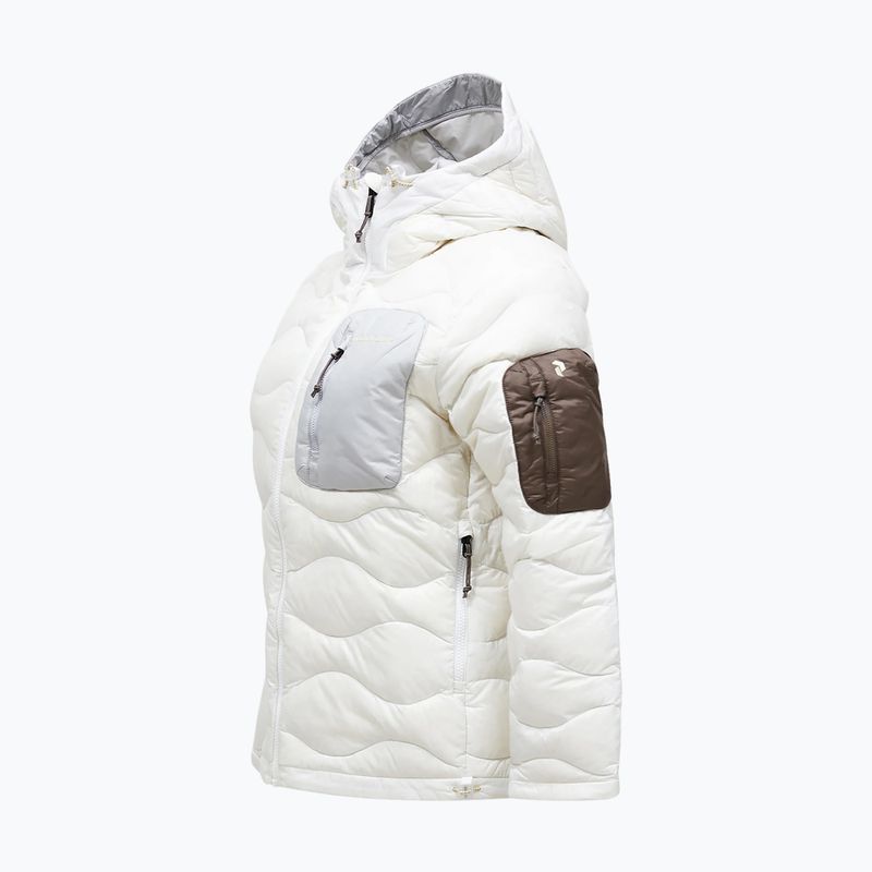 Damen-Daunenjacke Peak Performance Helium Utility Down offwhite/antarctica 8
