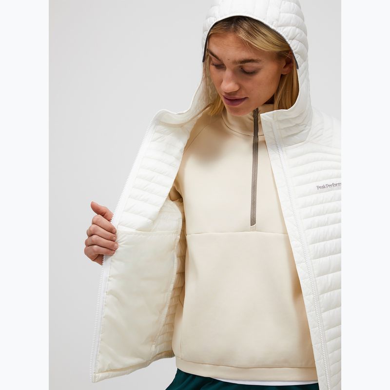 Gefütterte Damenjacke Peak Performance Monolight Synthetic Hood off white 4