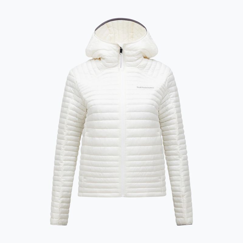Gefütterte Damenjacke Peak Performance Monolight Synthetic Hood off white 6