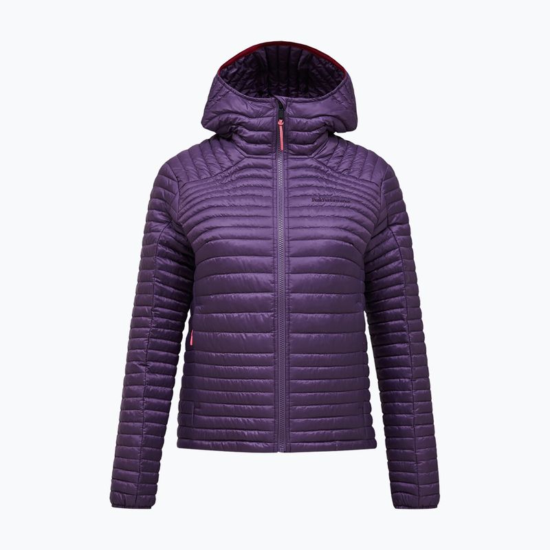 Gefütterte Damenjacke Peak Performance Monolight Synthetic Hood montana grape 5