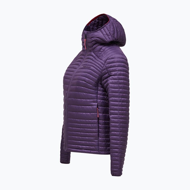 Gefütterte Damenjacke Peak Performance Monolight Synthetic Hood montana grape 7