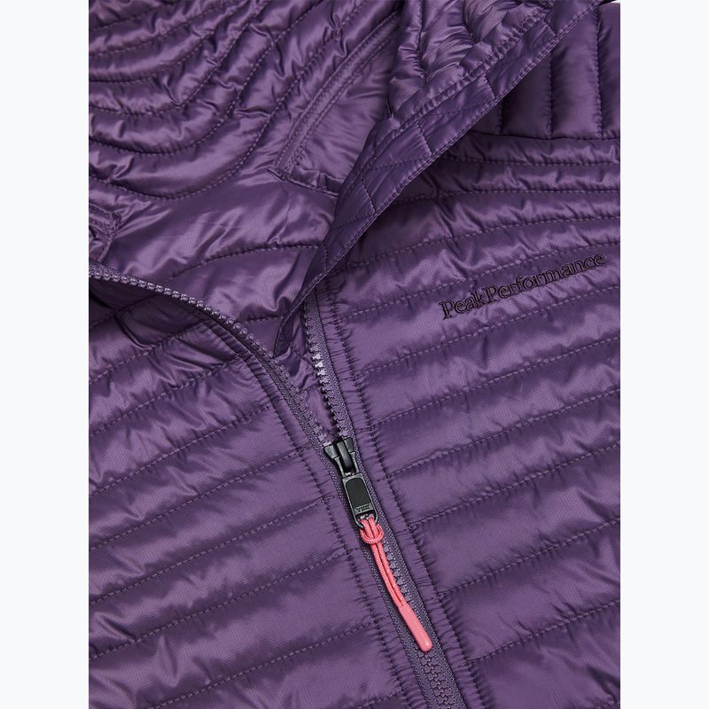Gefütterte Damenjacke Peak Performance Monolight Synthetic Hood montana grape 8