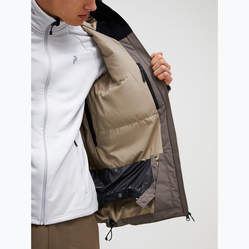 Herrenjacke Peak Performance Alpine GTX 2L Insulated Shell terrain tan 7