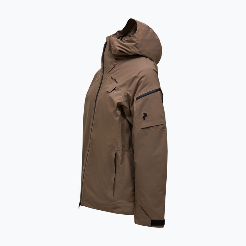 Herrenjacke Peak Performance Alpine GTX 2L Insulated Shell terrain tan 10