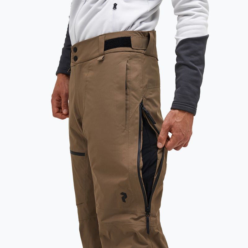 Herren Skihose Peak Performance Alpine GTX 2L Insulated Shell terrain tan 3