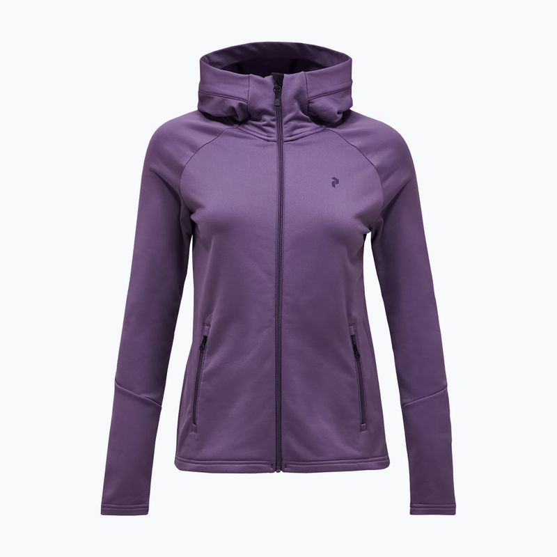 Damenpullover Peak Performance Rider Essentials montana grape/montana grape 5