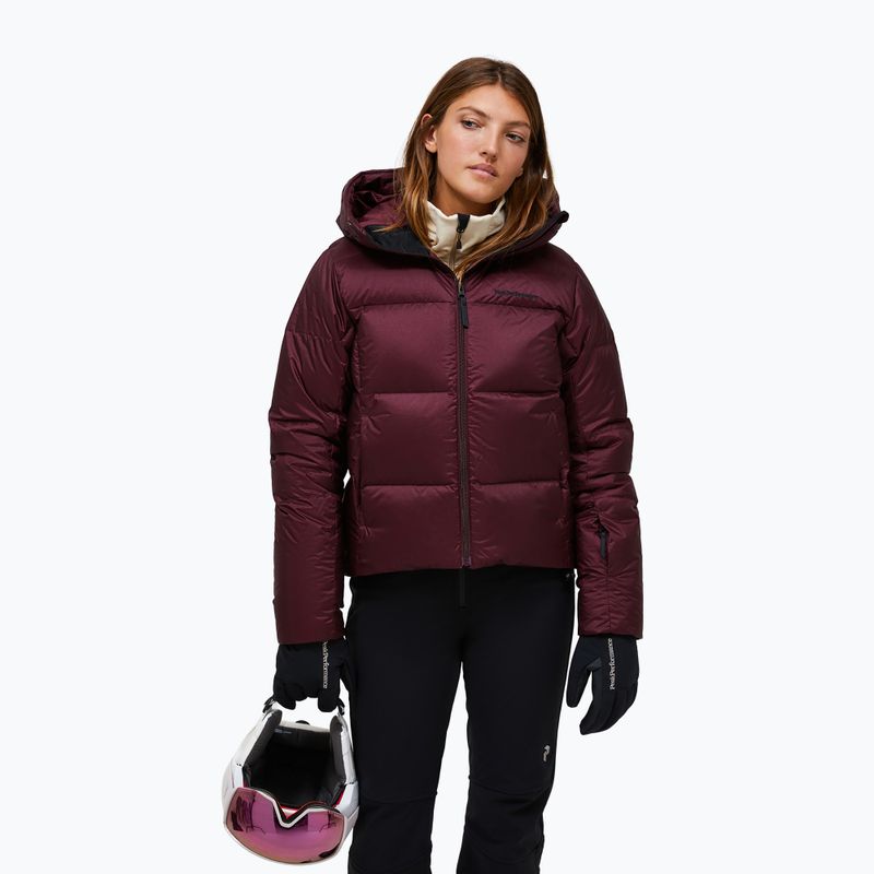 Damen-Skijacke Peak Performance Glissade Down porto