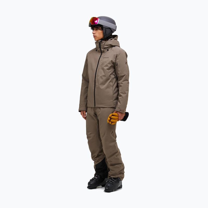 Herren-Skijacke Peak Performance Maroon Isolierte Terrain Tan 2