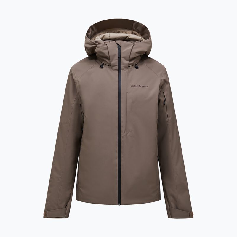 Herren-Skijacke Peak Performance Maroon Isolierte Terrain Tan 6