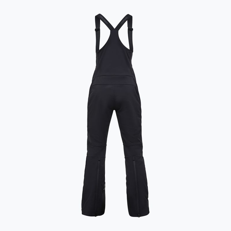 Damen Skihose Peak Performance Stretch Softshell Bib black 6