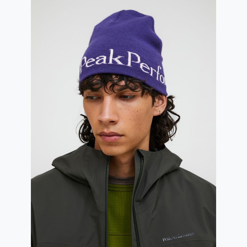 Wintermütze Peak Performance PP montana grape 2