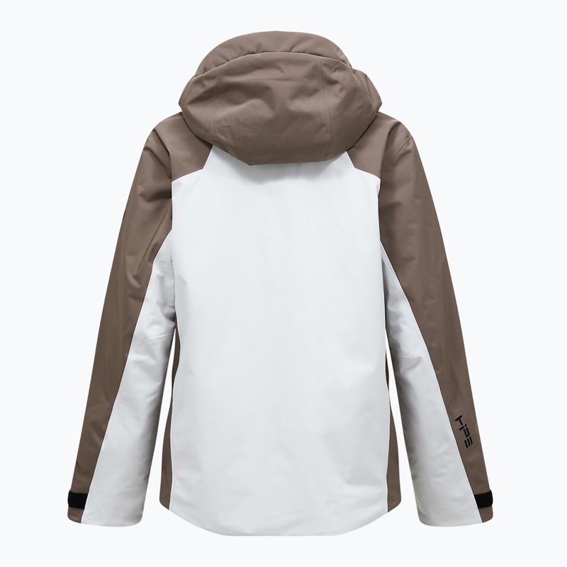 Herren-Skijacke Peak Performance Whitelight Hipe 2L Insulated Shell terrain tan/antarctica 2
