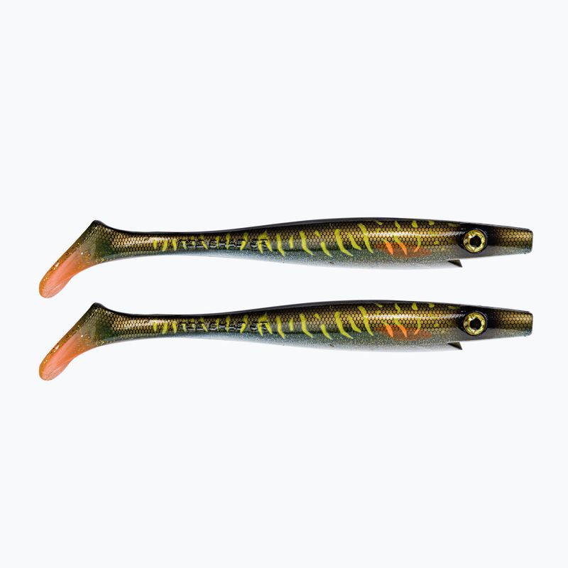 Strike Pro Pig Shad Jr Gummiköder 2 Stück grün TEV-SP172C-MN3