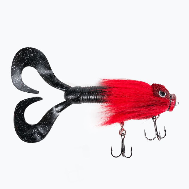 Strike Pro Miuras Mouse Big Schwarz/Rot Spinnköder TEV-11-MMB-002