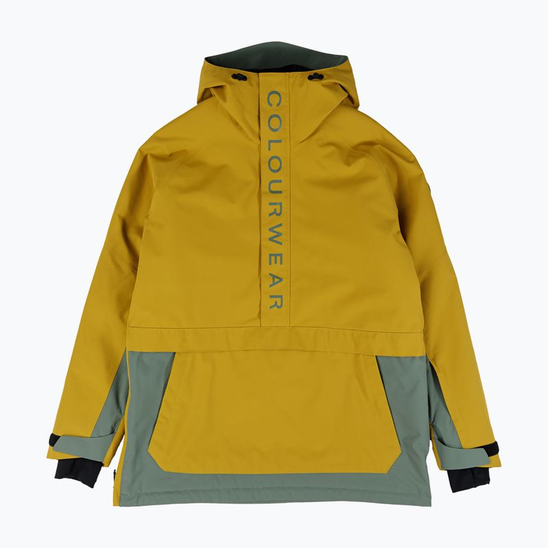 Snowboardjacke Herren Colourwear Signature Anorak yellow